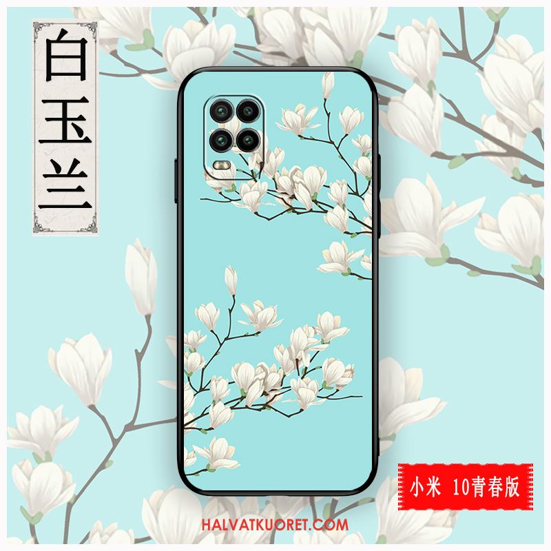 Xiaomi Mi 10 Lite Kuoret Muokata Kohokuviointi Ultra, Xiaomi Mi 10 Lite Kuori Kotelo Murtumaton Beige