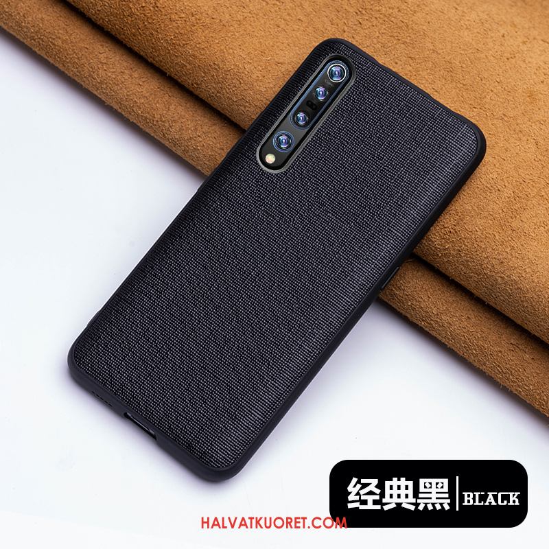 Xiaomi Mi 10 Pro Kuoret Kova Tila Nahkakotelo, Xiaomi Mi 10 Pro Kuori Yksinkertainen All Inclusive Beige