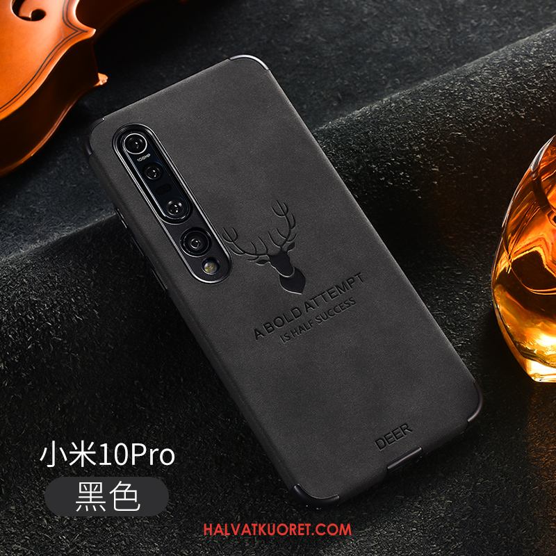 Xiaomi Mi 10 Pro Kuoret Ylellisyys Persoonallisuus Hirvi, Xiaomi Mi 10 Pro Kuori Pieni Suojaus Beige