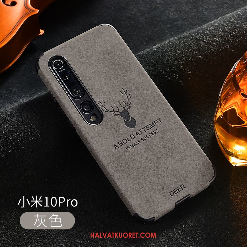 Xiaomi Mi 10 Pro Kuoret Ylellisyys Persoonallisuus Hirvi, Xiaomi Mi 10 Pro Kuori Pieni Suojaus Beige