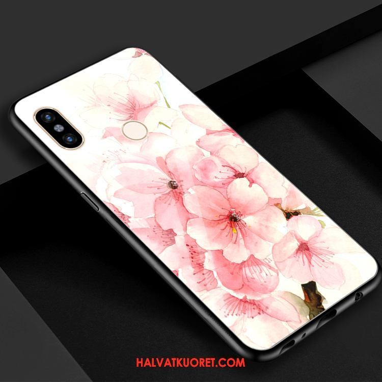 Xiaomi Mi 8 Kuoret Kirsikka Peili, Xiaomi Mi 8 Kuori Tuuli Lasi Beige