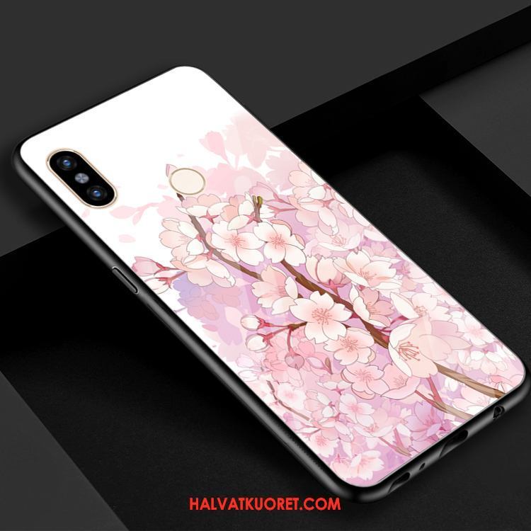 Xiaomi Mi 8 Kuoret Kirsikka Peili, Xiaomi Mi 8 Kuori Tuuli Lasi Beige