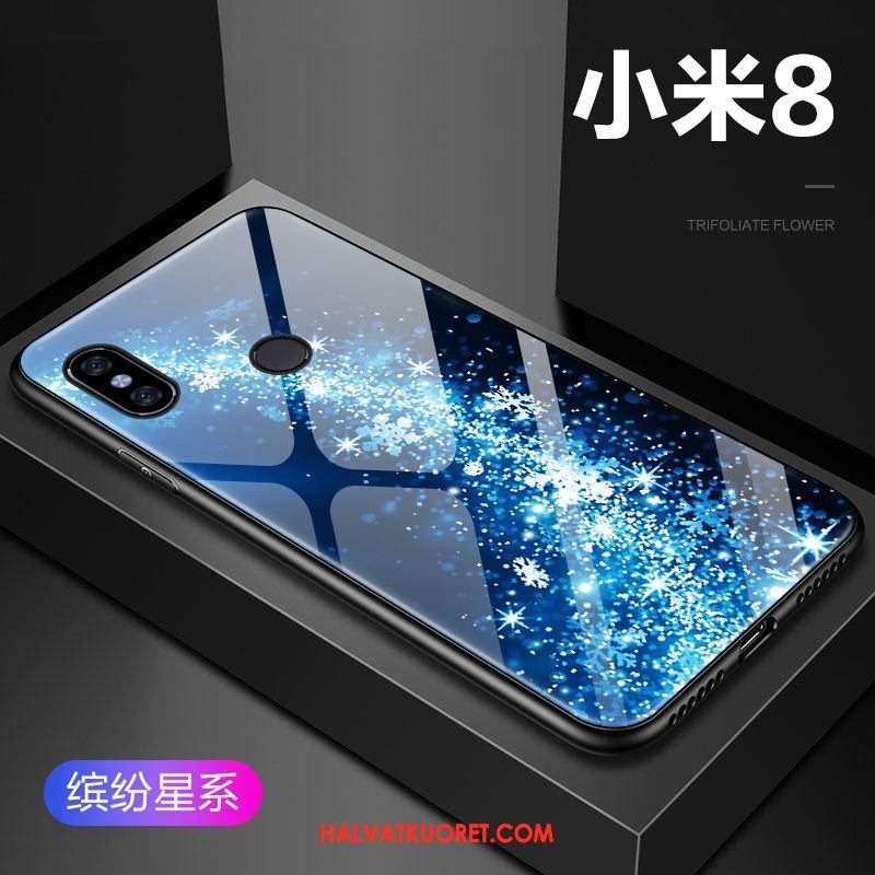 Xiaomi Mi 8 Kuoret Persoonallisuus Kova Murtumaton, Xiaomi Mi 8 Kuori Pieni Lasi Beige