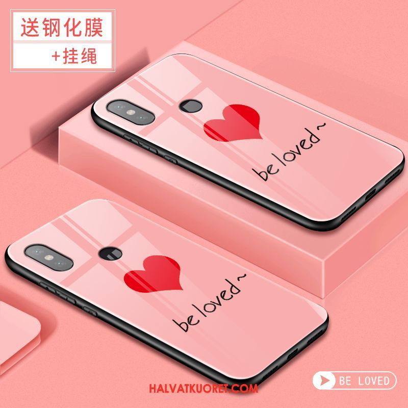 Xiaomi Mi 8 Kuoret Pieni Net Red Silikoni, Xiaomi Mi 8 Kuori All Inclusive Persoonallisuus Beige