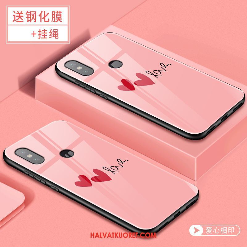 Xiaomi Mi 8 Kuoret Pieni Net Red Silikoni, Xiaomi Mi 8 Kuori All Inclusive Persoonallisuus Beige