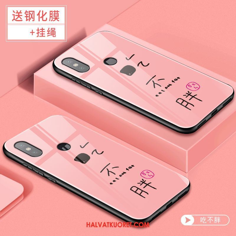 Xiaomi Mi 8 Kuoret Pieni Net Red Silikoni, Xiaomi Mi 8 Kuori All Inclusive Persoonallisuus Beige