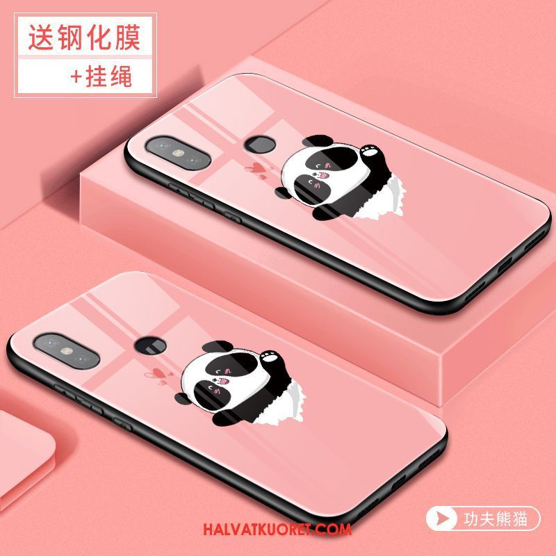 Xiaomi Mi 8 Kuoret Pieni Net Red Silikoni, Xiaomi Mi 8 Kuori All Inclusive Persoonallisuus Beige