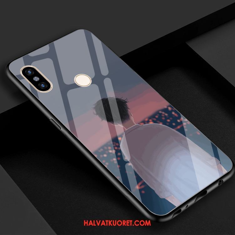 Xiaomi Mi 8 Kuoret Punainen Pieni Lasi, Xiaomi Mi 8 Kuori Karkaisu Puhelimen Beige