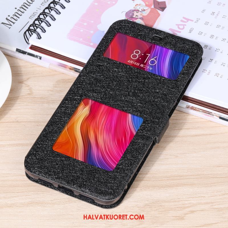 Xiaomi Mi 8 Kuoret Silikoni Murtumaton, Xiaomi Mi 8 Kuori All Inclusive Nahkakotelo Beige