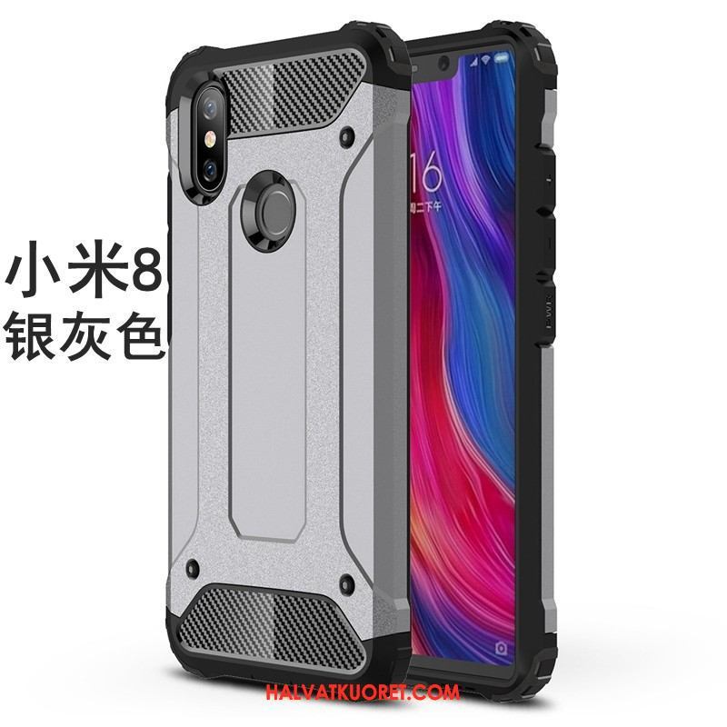 Xiaomi Mi 8 Kuoret Suojaus Puhelimen Kova, Xiaomi Mi 8 Kuori Murtumaton Takakansi Beige