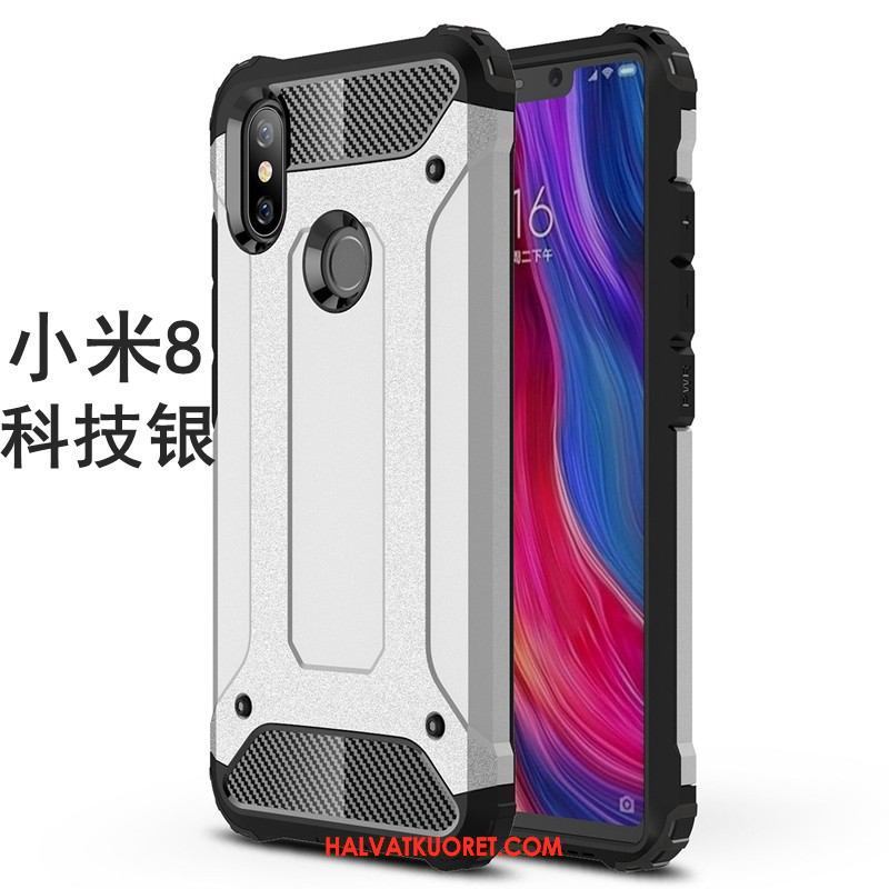 Xiaomi Mi 8 Kuoret Suojaus Puhelimen Kova, Xiaomi Mi 8 Kuori Murtumaton Takakansi Beige