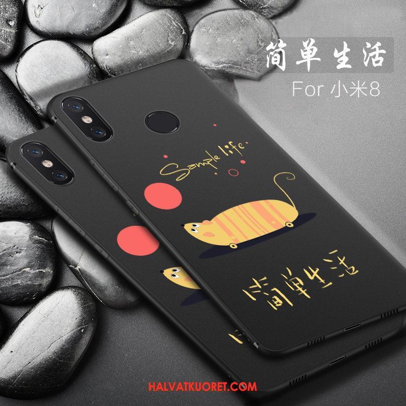 Xiaomi Mi 8 Kuoret Yksinkertainen Pieni All Inclusive, Xiaomi Mi 8 Kuori Puhelimen Trendi Beige