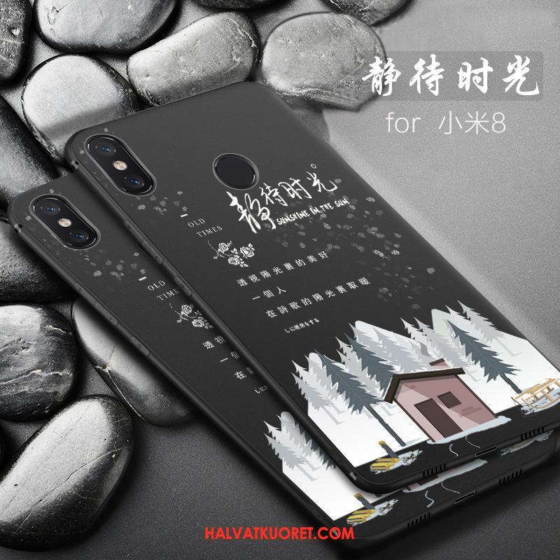 Xiaomi Mi 8 Kuoret Yksinkertainen Pieni All Inclusive, Xiaomi Mi 8 Kuori Puhelimen Trendi Beige