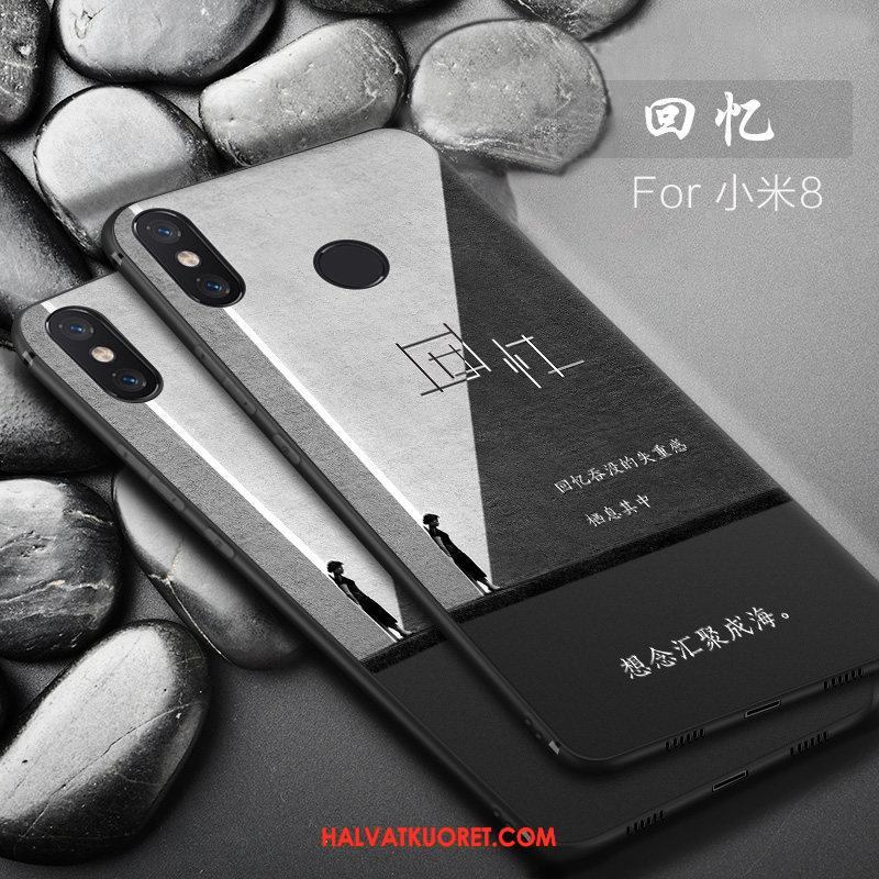 Xiaomi Mi 8 Kuoret Yksinkertainen Pieni All Inclusive, Xiaomi Mi 8 Kuori Puhelimen Trendi Beige