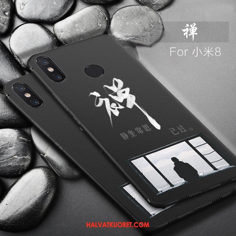 Xiaomi Mi 8 Kuoret Yksinkertainen Pieni All Inclusive, Xiaomi Mi 8 Kuori Puhelimen Trendi Beige