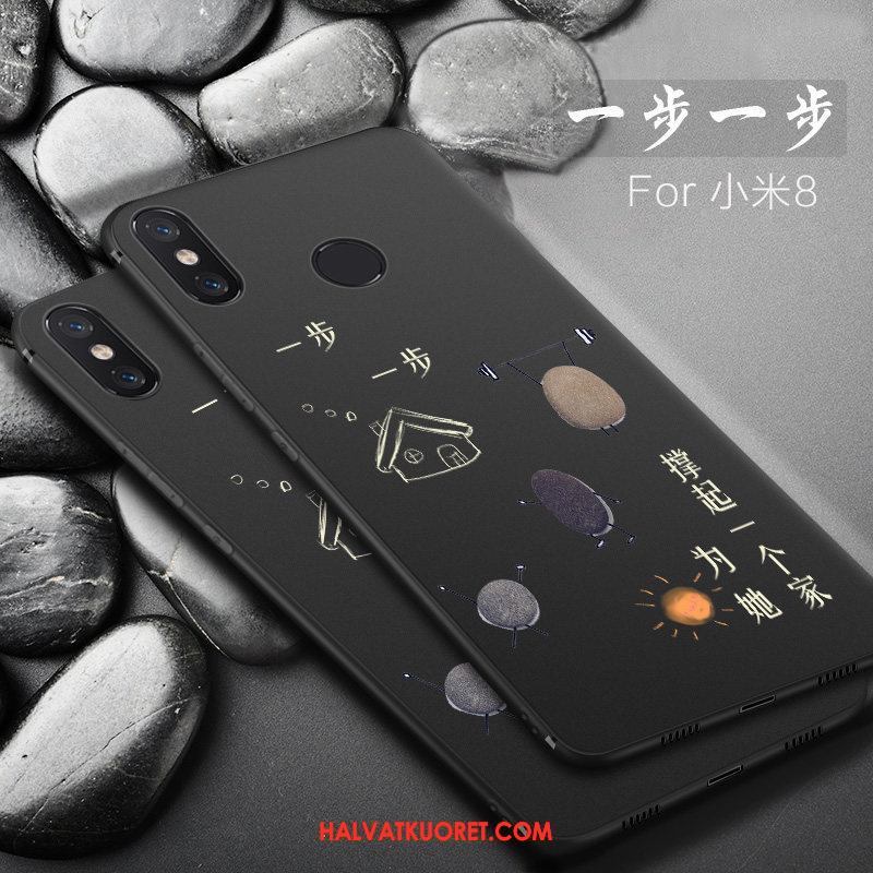 Xiaomi Mi 8 Kuoret Yksinkertainen Pieni All Inclusive, Xiaomi Mi 8 Kuori Puhelimen Trendi Beige