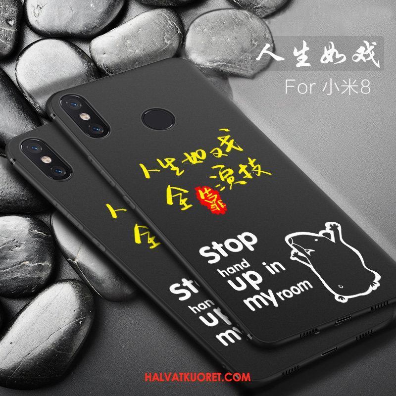 Xiaomi Mi 8 Kuoret Yksinkertainen Pieni All Inclusive, Xiaomi Mi 8 Kuori Puhelimen Trendi Beige