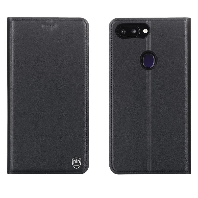 Xiaomi Mi 8 Lite Kuoret Kotelo Aito Nahka Nuoret, Xiaomi Mi 8 Lite Kuori Puhelimen Suojaus Braun Beige