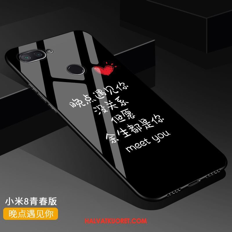Xiaomi Mi 8 Lite Kuoret Puhelimen Muokata, Xiaomi Mi 8 Lite Kuori Läpinäkyvä Tide-brändi Beige