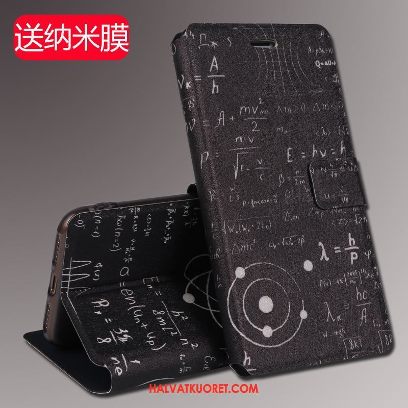 Xiaomi Mi 8 Lite Kuoret Suojaus Nahkakotelo Murtumaton, Xiaomi Mi 8 Lite Kuori Musta Beige