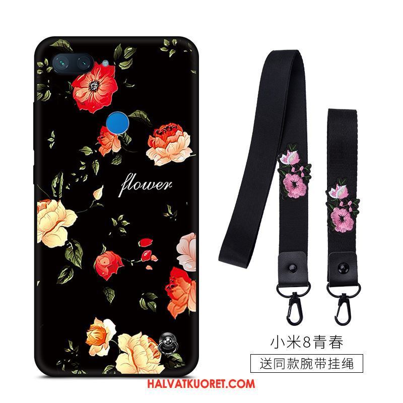 Xiaomi Mi 8 Lite Kuoret Taide Pehmeä Neste Yksinkertainen, Xiaomi Mi 8 Lite Kuori All Inclusive Rakastunut Beige
