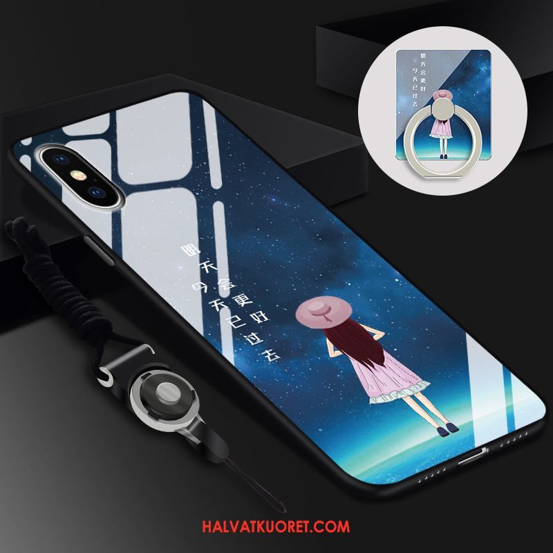 Xiaomi Mi 8 Pro Kuoret Karkaisu All Inclusive Lasi, Xiaomi Mi 8 Pro Kuori Tide-brändi Puhelimen Beige