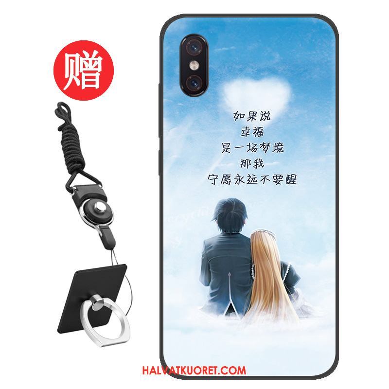 Xiaomi Mi 8 Pro Kuoret Karkaisu Punainen Persoonallisuus, Xiaomi Mi 8 Pro Kuori Pieni Beige