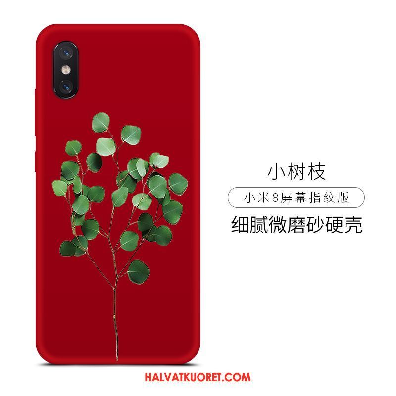 Xiaomi Mi 8 Pro Kuoret Maalaus Yksinkertainen Murtumaton, Xiaomi Mi 8 Pro Kuori Nuoret Beige