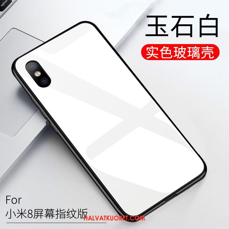 Xiaomi Mi 8 Pro Kuoret Puhelimen Murtumaton Tuuli, Xiaomi Mi 8 Pro Kuori Lasi Pieni Beige