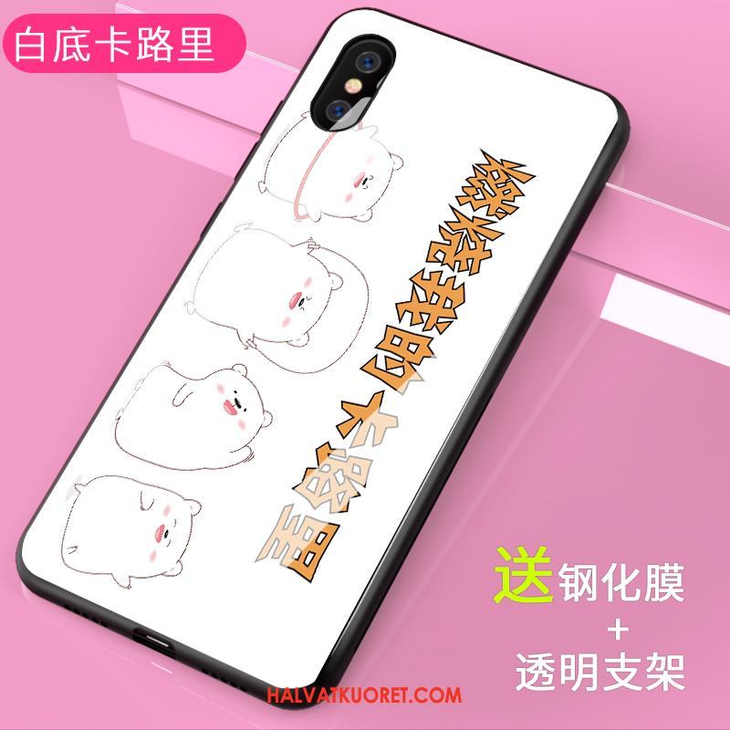 Xiaomi Mi 8 Pro Kuoret Rakastunut Keltainen Kukkakuvio, Xiaomi Mi 8 Pro Kuori Pieni Kotelo Beige