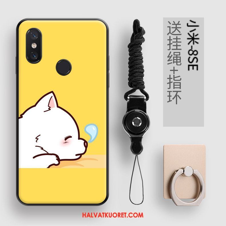 Xiaomi Mi 8 Se Kuoret Kotelo Luova Keltainen, Xiaomi Mi 8 Se Kuori Pieni Beige