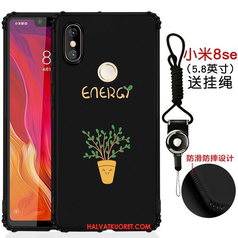 Xiaomi Mi 8 Se Kuoret Luova All Inclusive Ultra, Xiaomi Mi 8 Se Kuori Persoonallisuus Sarjakuva Beige