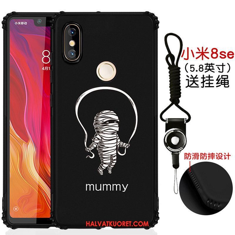 Xiaomi Mi 8 Se Kuoret Luova All Inclusive Ultra, Xiaomi Mi 8 Se Kuori Persoonallisuus Sarjakuva Beige