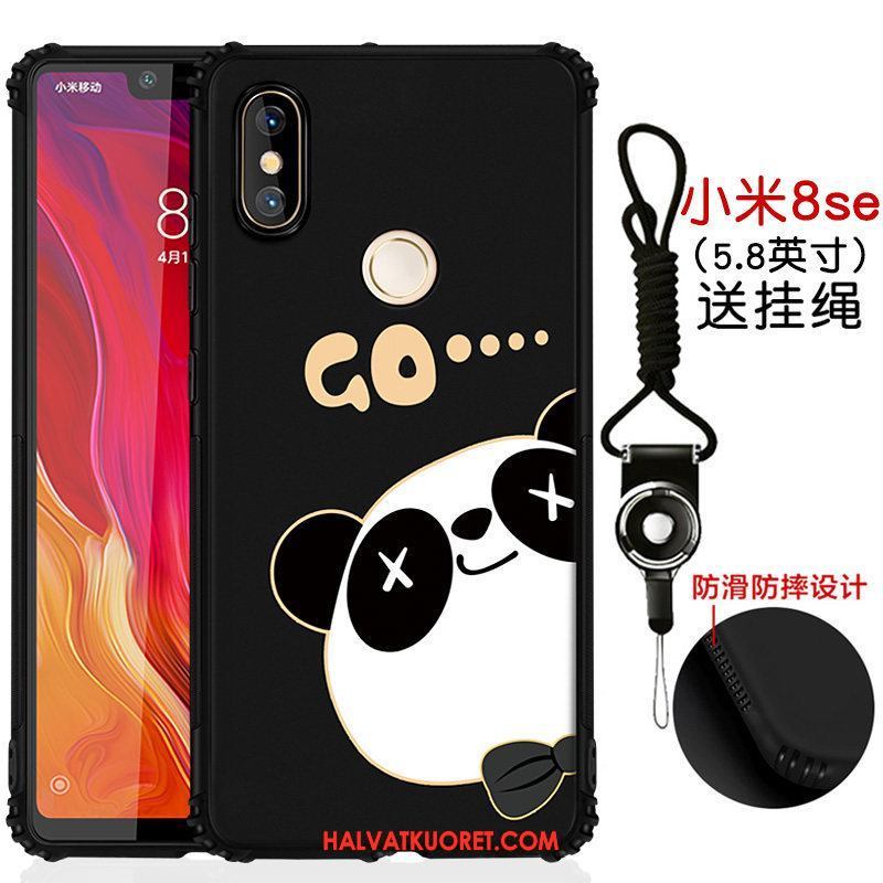 Xiaomi Mi 8 Se Kuoret Luova All Inclusive Ultra, Xiaomi Mi 8 Se Kuori Persoonallisuus Sarjakuva Beige