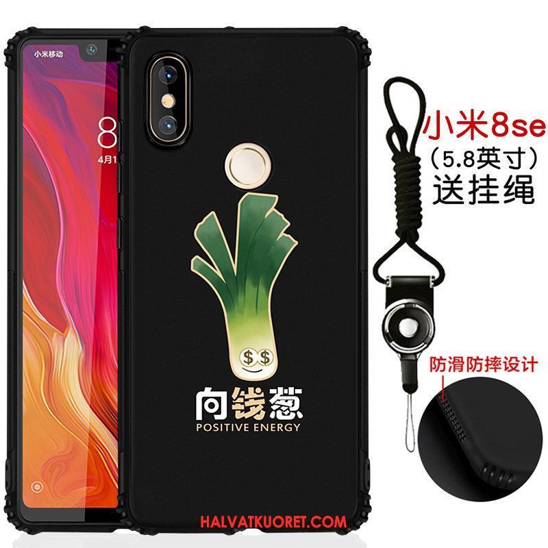 Xiaomi Mi 8 Se Kuoret Luova All Inclusive Ultra, Xiaomi Mi 8 Se Kuori Persoonallisuus Sarjakuva Beige