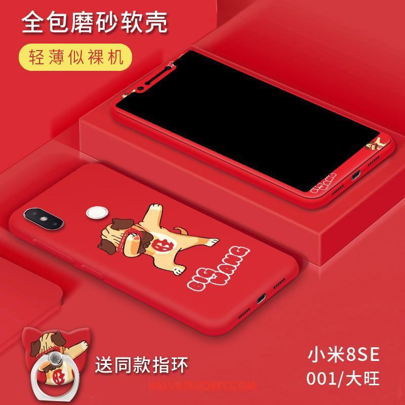 Xiaomi Mi 8 Se Kuoret Net Red Suojaus Trendi, Xiaomi Mi 8 Se Kuori Silikoni Luova Beige