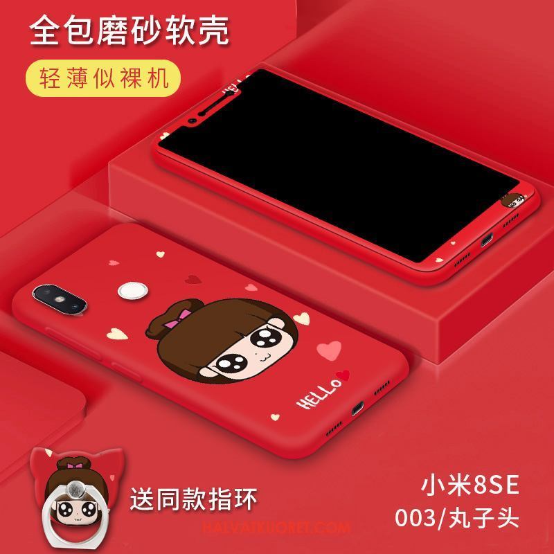 Xiaomi Mi 8 Se Kuoret Net Red Suojaus Trendi, Xiaomi Mi 8 Se Kuori Silikoni Luova Beige