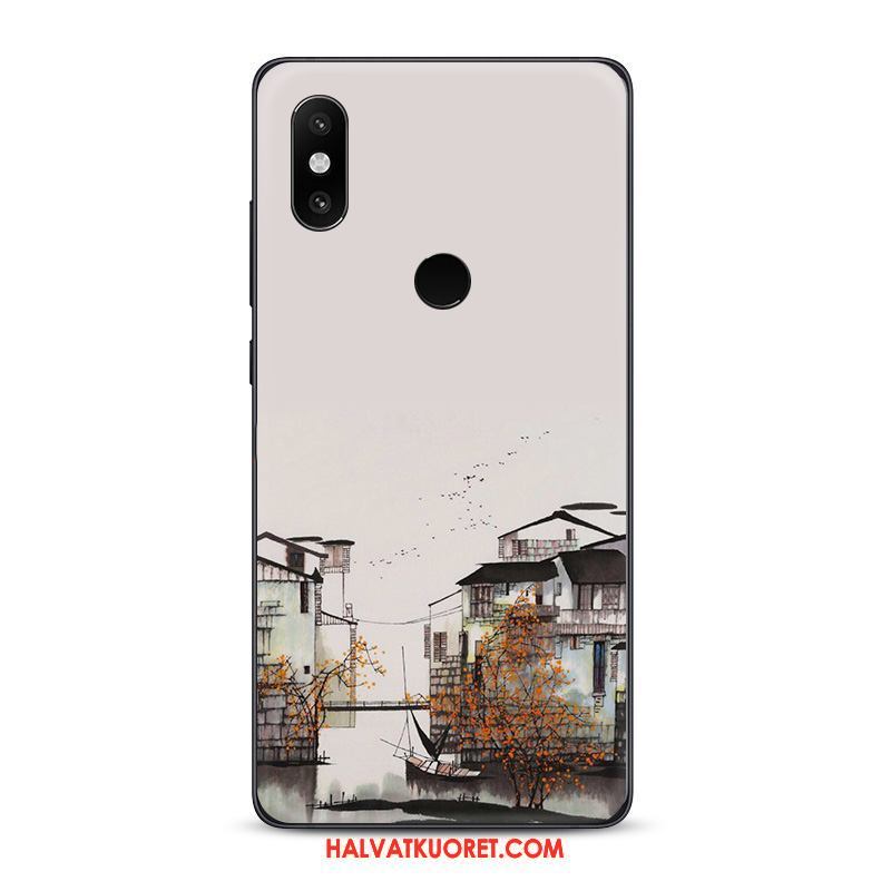 Xiaomi Mi 8 Se Kuoret Pehmeä Neste Kotelo Taide, Xiaomi Mi 8 Se Kuori Pieni Vihreä Beige