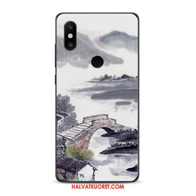 Xiaomi Mi 8 Se Kuoret Pehmeä Neste Kotelo Taide, Xiaomi Mi 8 Se Kuori Pieni Vihreä Beige