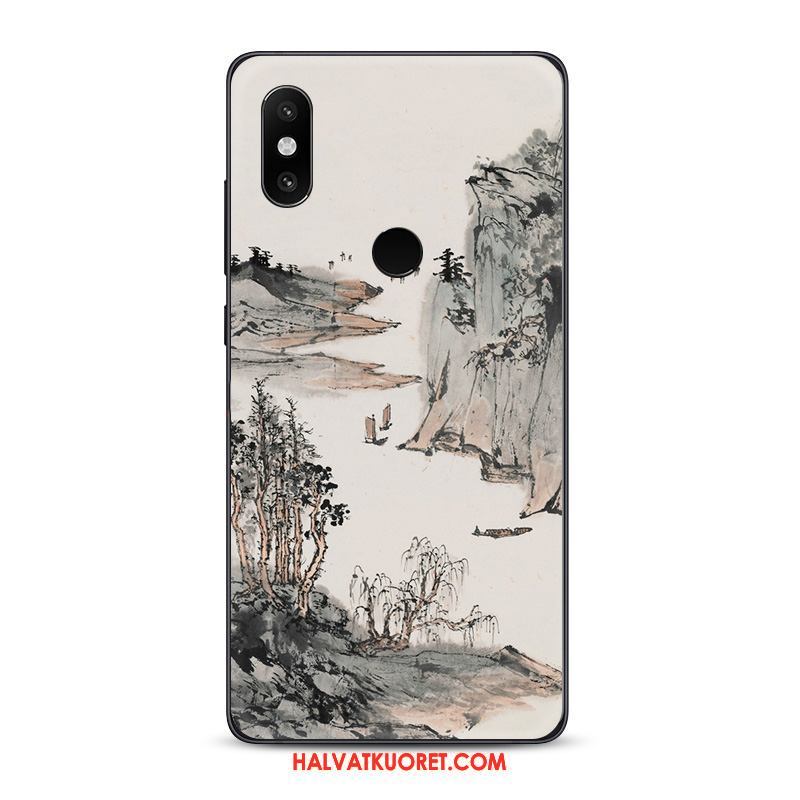Xiaomi Mi 8 Se Kuoret Pehmeä Neste Kotelo Taide, Xiaomi Mi 8 Se Kuori Pieni Vihreä Beige