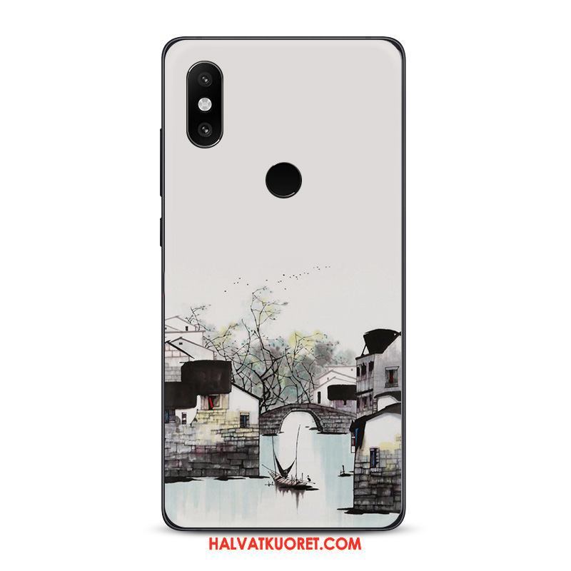 Xiaomi Mi 8 Se Kuoret Pehmeä Neste Kotelo Taide, Xiaomi Mi 8 Se Kuori Pieni Vihreä Beige
