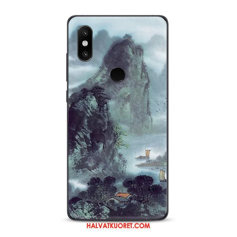 Xiaomi Mi 8 Se Kuoret Pehmeä Neste Kotelo Taide, Xiaomi Mi 8 Se Kuori Pieni Vihreä Beige