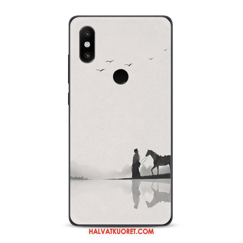 Xiaomi Mi 8 Se Kuoret Pehmeä Neste Kotelo Taide, Xiaomi Mi 8 Se Kuori Pieni Vihreä Beige