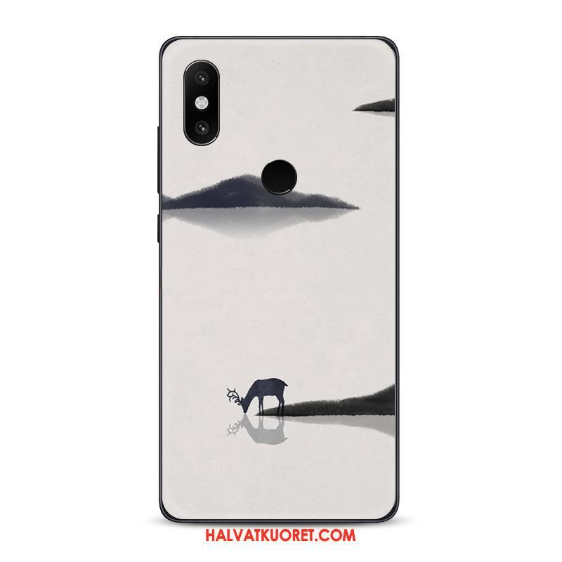 Xiaomi Mi 8 Se Kuoret Pehmeä Neste Kotelo Taide, Xiaomi Mi 8 Se Kuori Pieni Vihreä Beige