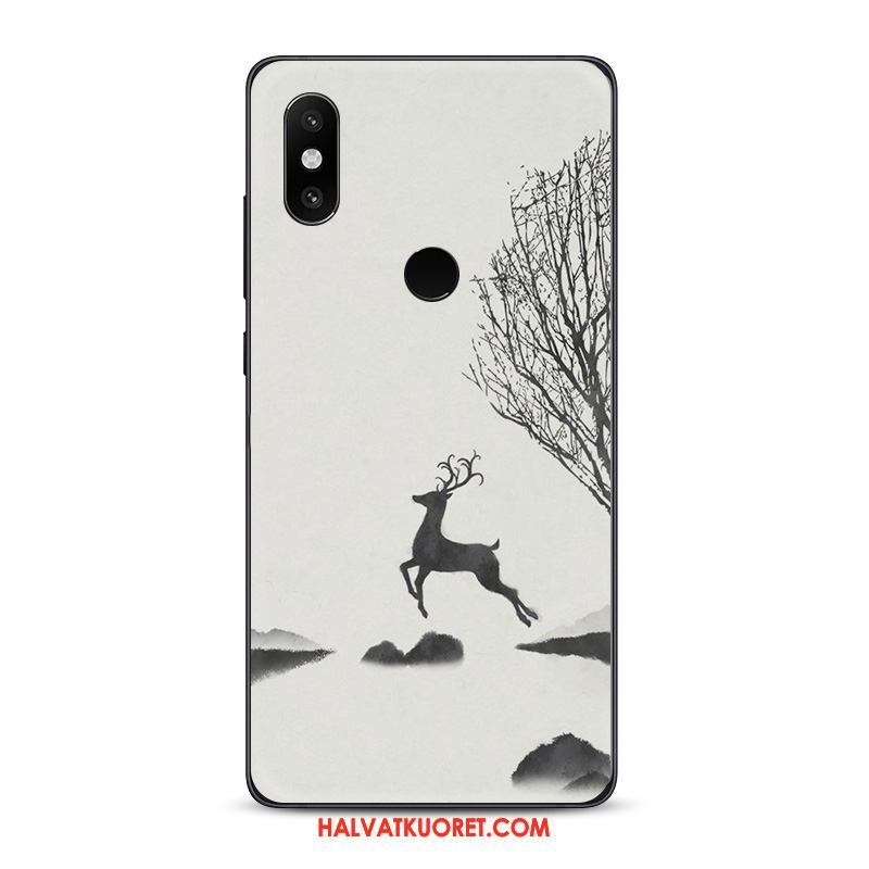 Xiaomi Mi 8 Se Kuoret Pehmeä Neste Kotelo Taide, Xiaomi Mi 8 Se Kuori Pieni Vihreä Beige