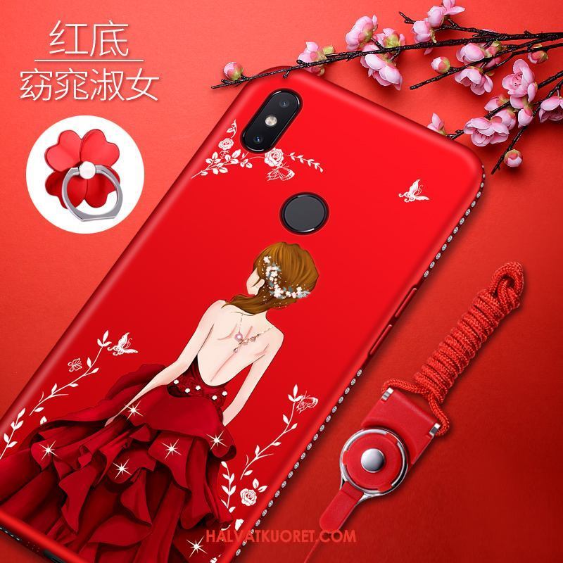 Xiaomi Mi 8 Se Kuoret Pieni Suojaus Puhelimen, Xiaomi Mi 8 Se Kuori Pesty Suede Kotelo Beige