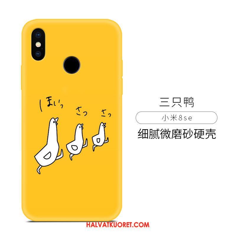 Xiaomi Mi 8 Se Kuoret Puhelimen Sarjakuva Murtumaton, Xiaomi Mi 8 Se Kuori Rakastunut Maalaus Beige