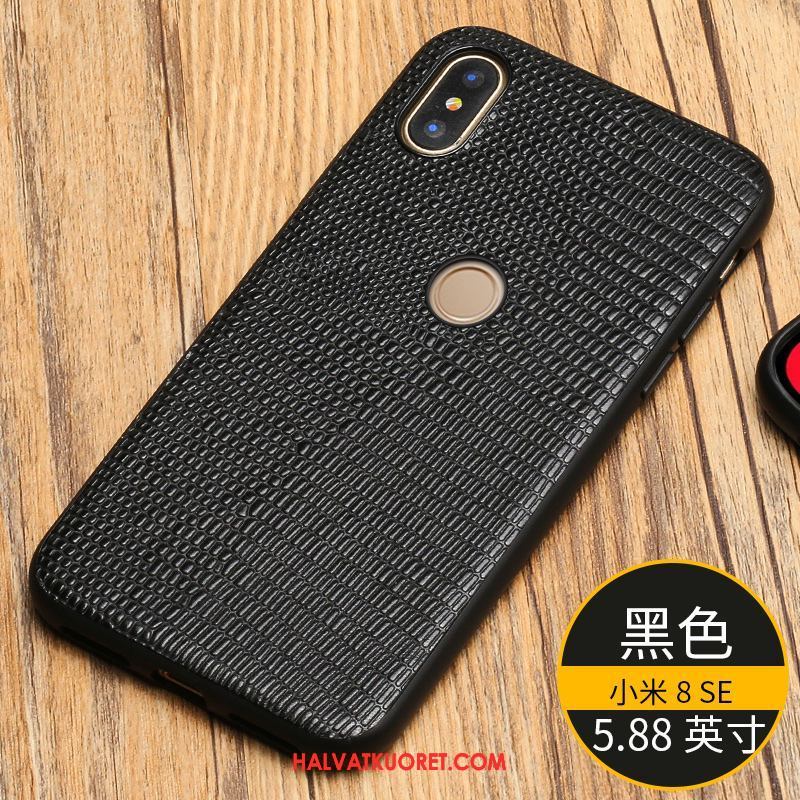 Xiaomi Mi 8 Se Kuoret Takakansi All Inclusive Pieni, Xiaomi Mi 8 Se Kuori Puhelimen Tummansininen Beige