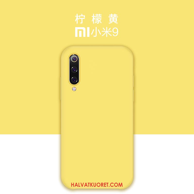 Xiaomi Mi 9 Kuoret Puhelimen Murtumaton Yksinkertainen, Xiaomi Mi 9 Kuori Punainen Beige