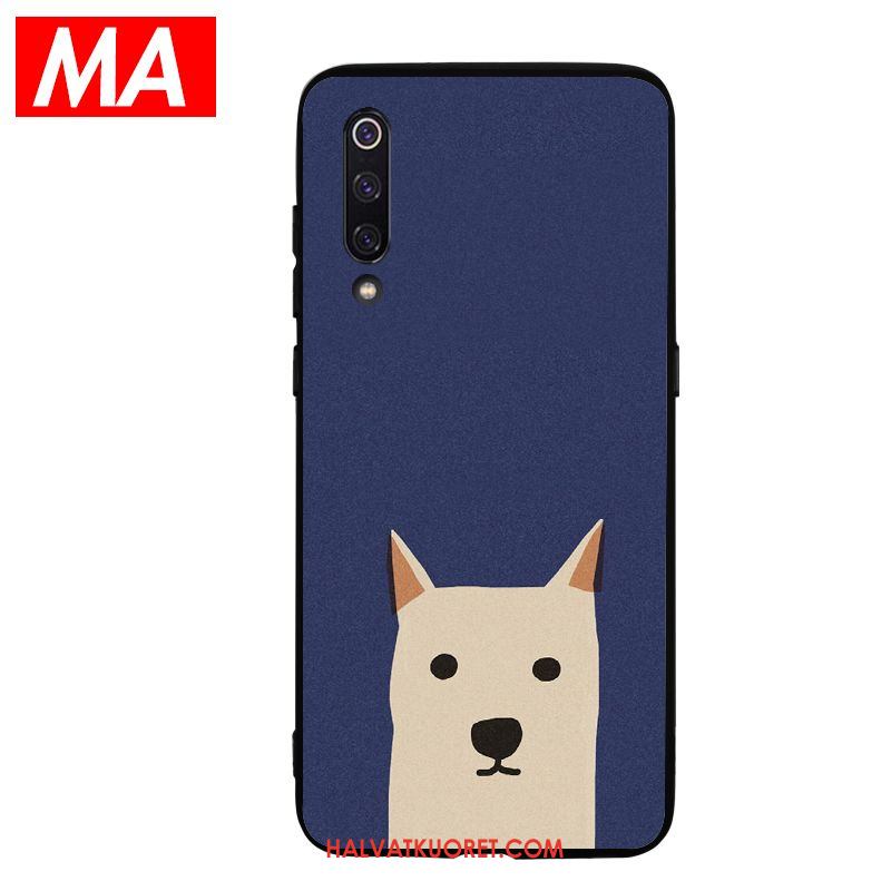 Xiaomi Mi 9 Kuoret Puhelimen Yksinkertainen Silikoni, Xiaomi Mi 9 Kuori Sarjakuva Pieni Beige